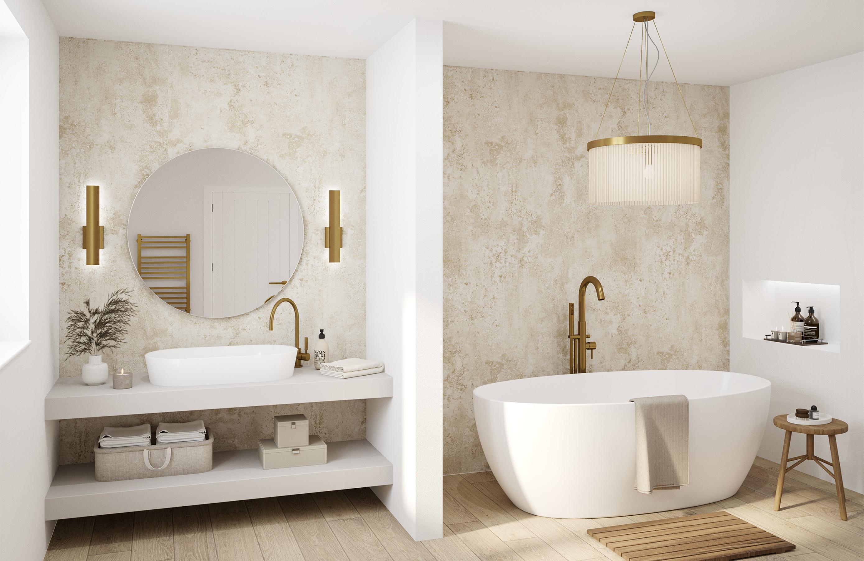 Image of Terra Light Alloy Wall Panel-Wall panel-Wetwall-Tile.co.uk