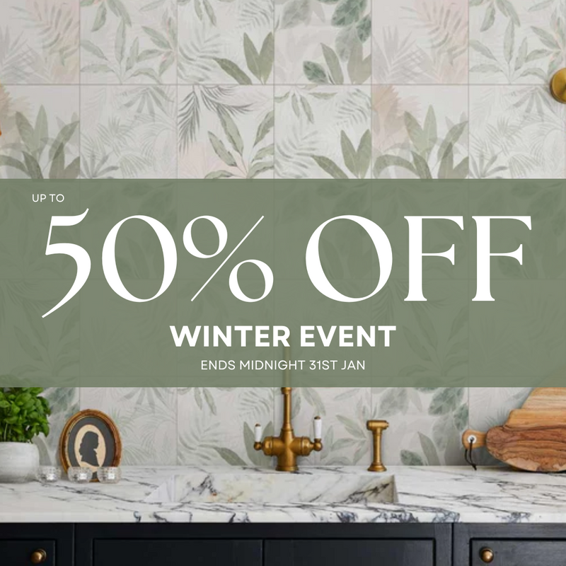 up to 50% off sale this winter ends 31st Jan