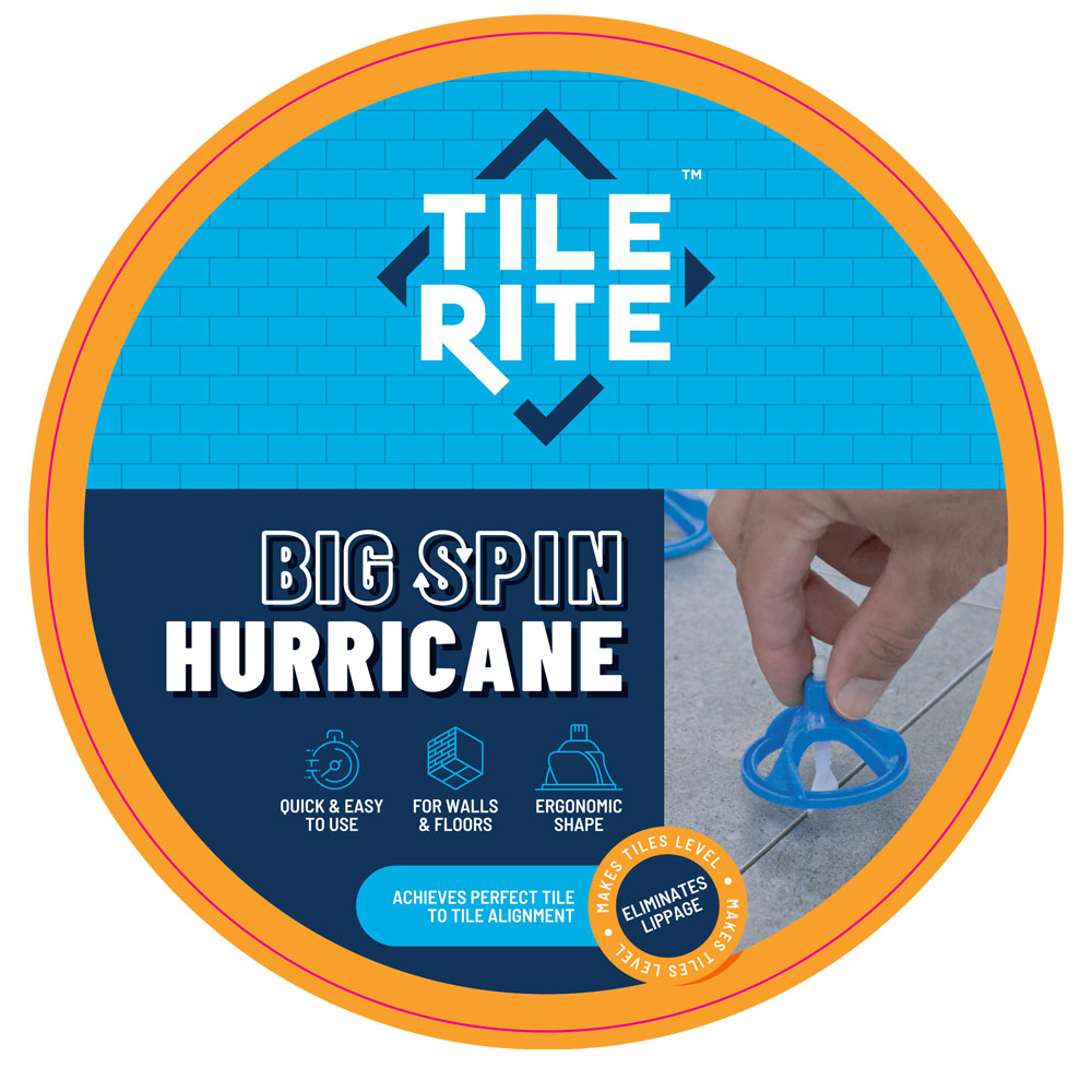 Image of 4mm Big Spin Deep Hurricane Level Bases-Spacer-Tile Rite-Tile.co.uk