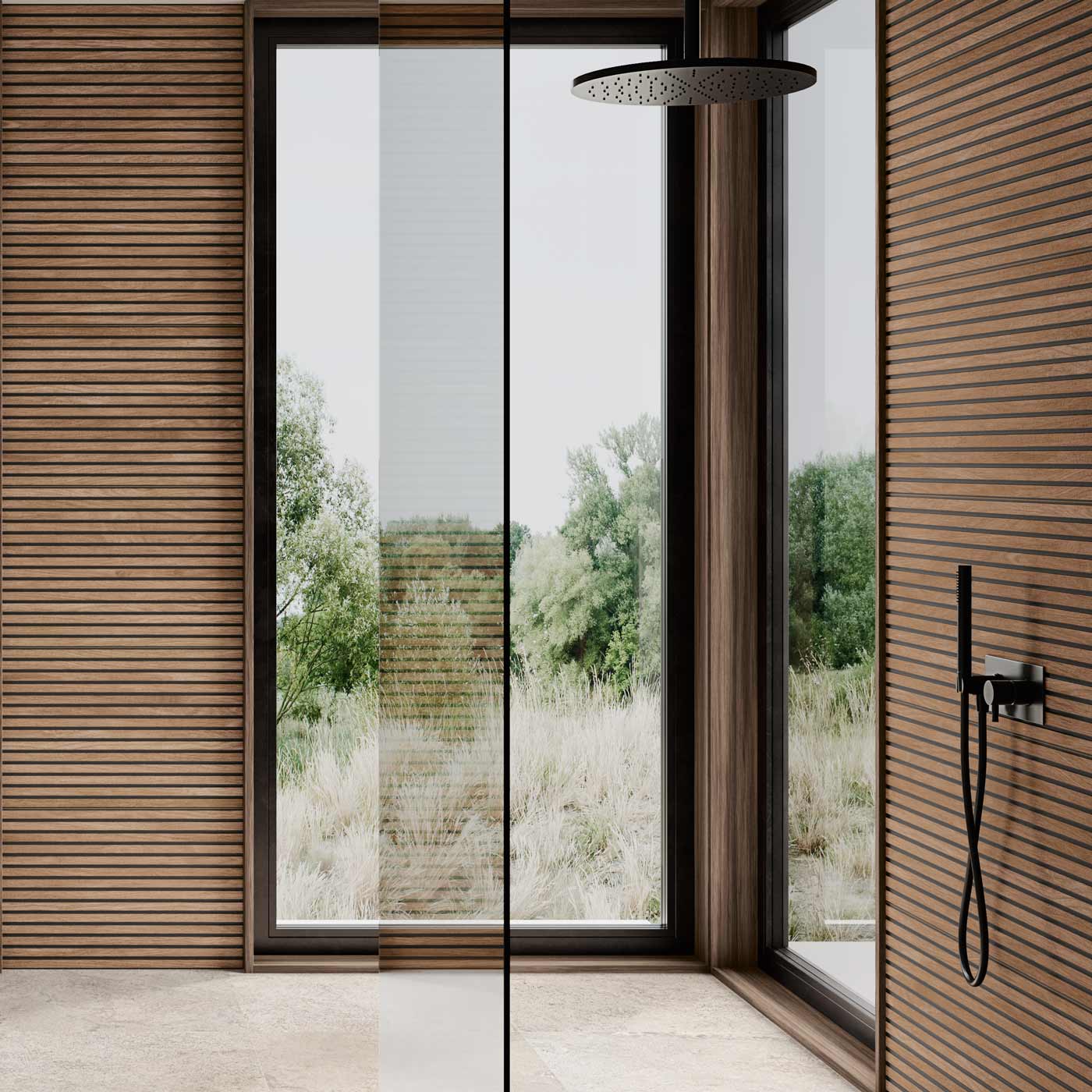 Image of Nature Wall Oak Tile 40x120cm-Large format-El molino-Tile.co.uk