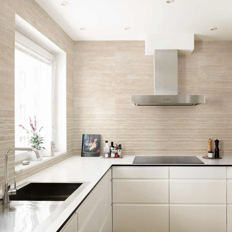Image of Toscana Beige Wall Tile 25x50cm-Ceramic wall tile-Keros-Tile.co.uk
