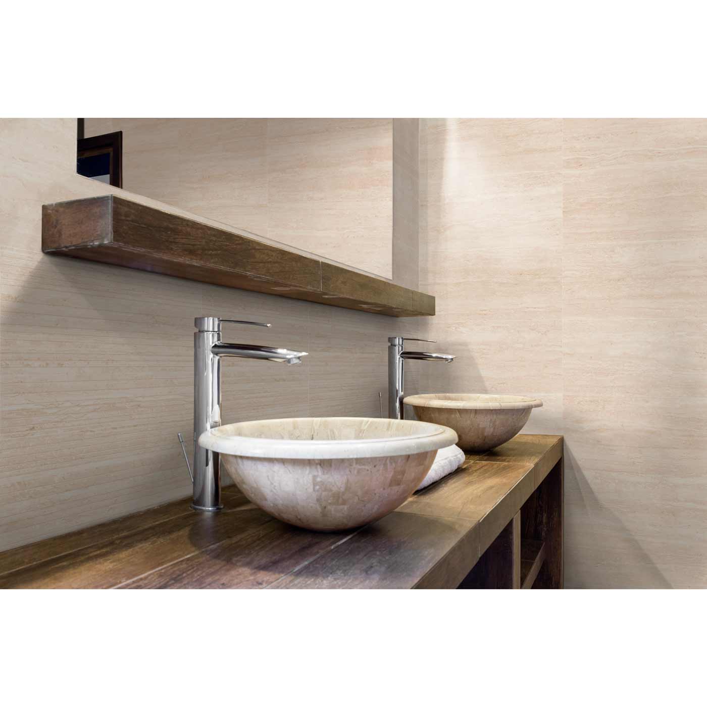 Toscana Beige Decor Wall Tile 25x50cm-Ceramic wall tile-Keros-Tile.co.uk