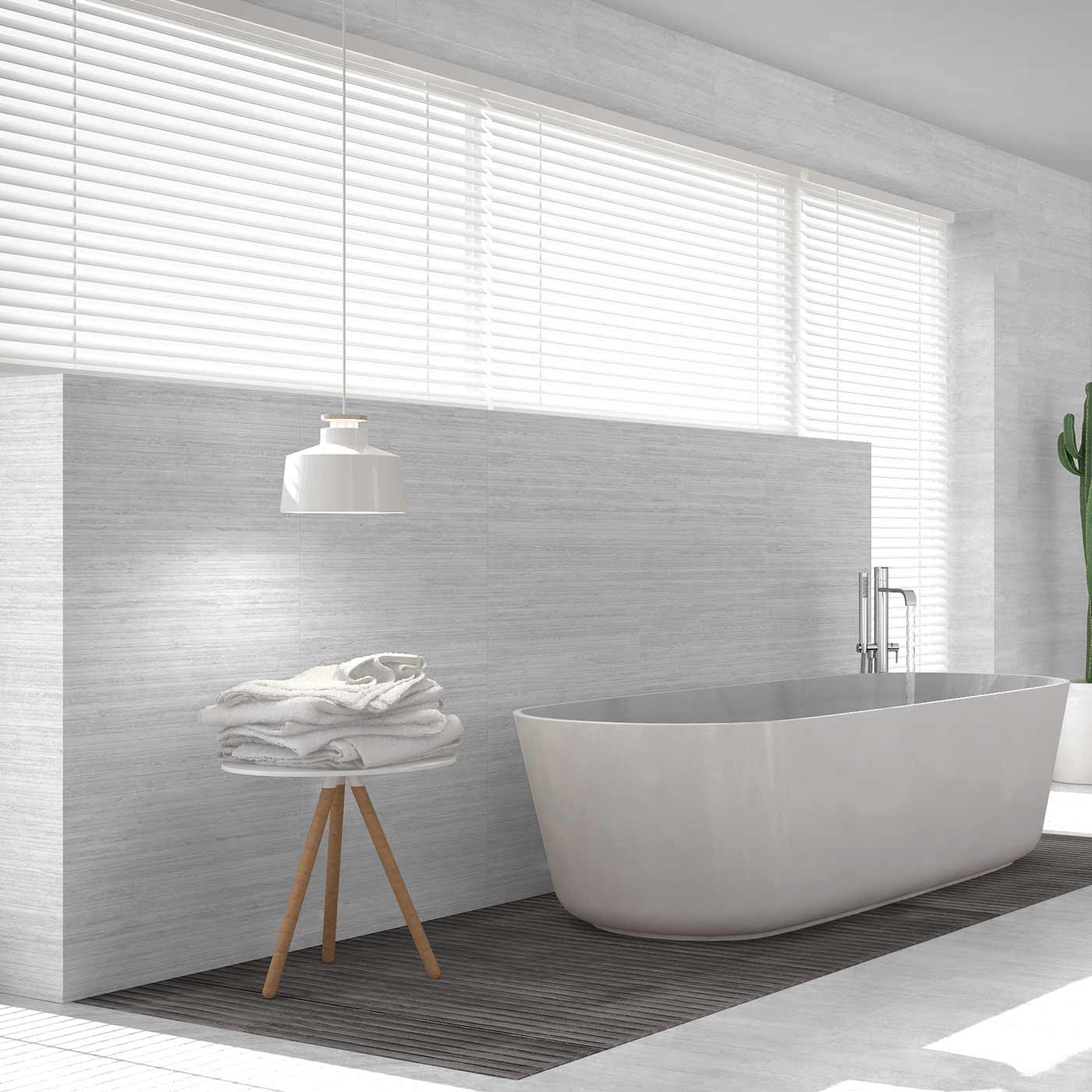 Image of Toscana Grey Decor Wall Tile 25x50cm-Ceramic wall tile-Keros-Tile.co.uk