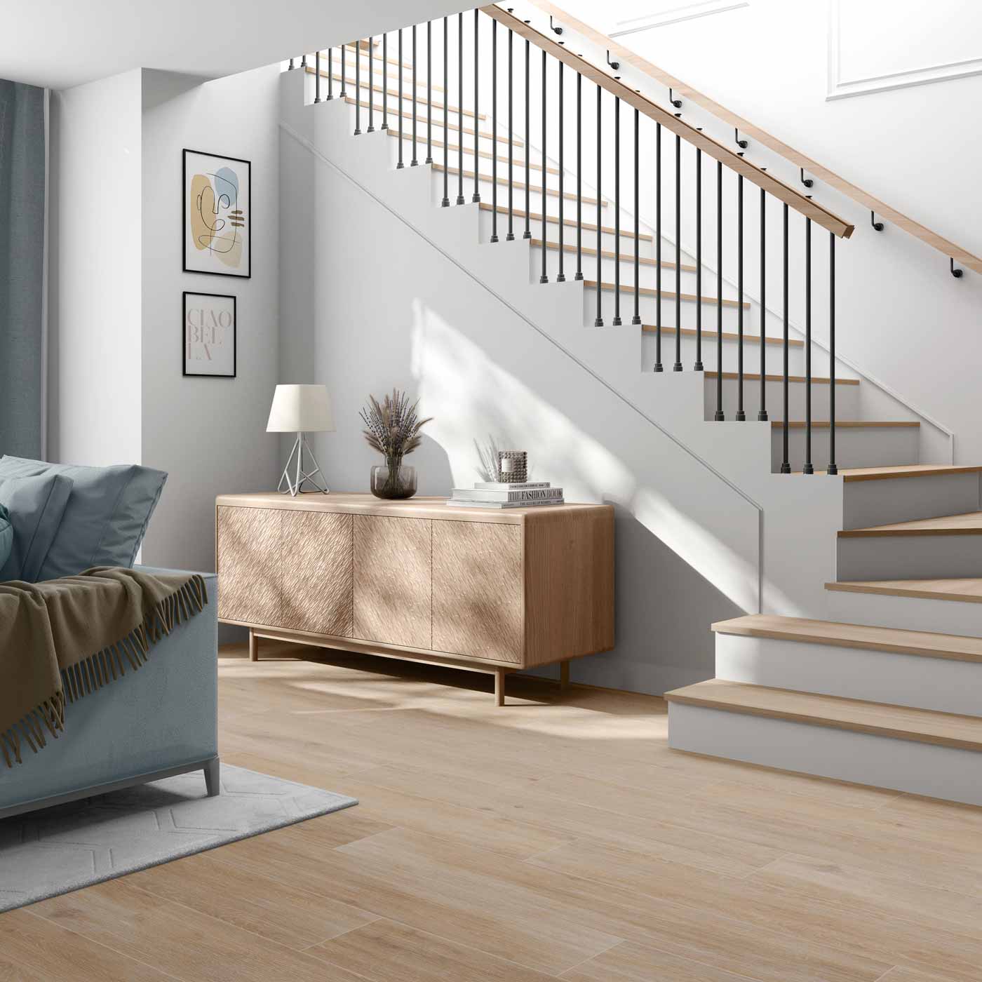 Image of Heartwood Arce tile 20x120cm-Wood effect tile-Pamesa ceramica-tile.co.uk