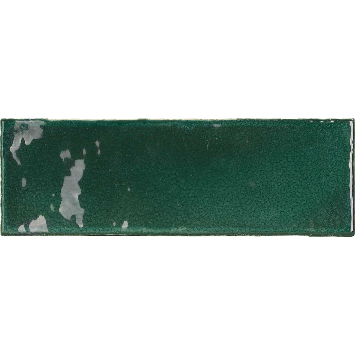 Image of Orchard Green Brick Tile 7.5x23cm-Ceramic wall tile-Estudio Ceramico-tile.co.uk