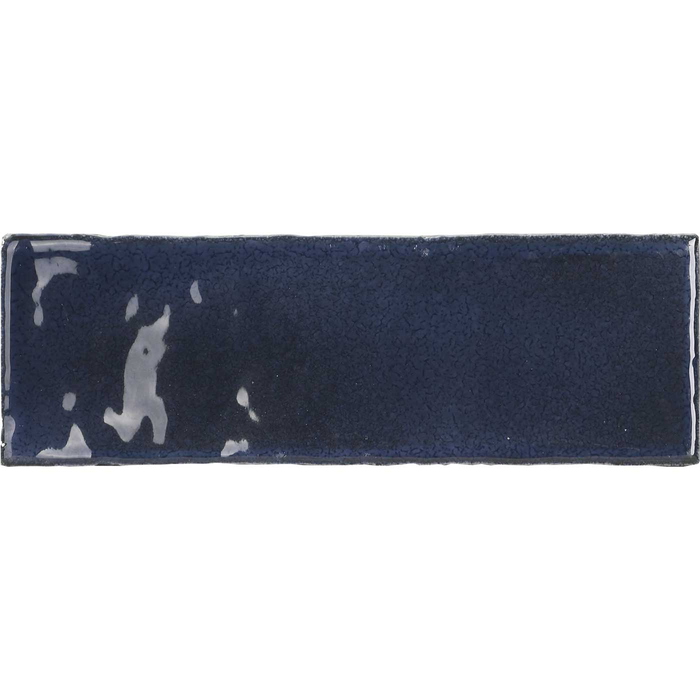 Image of Orchard Navy Blue Brick Tile 7.5x23cm-Ceramic wall tile-Estudio Ceramico-tile.co.uk