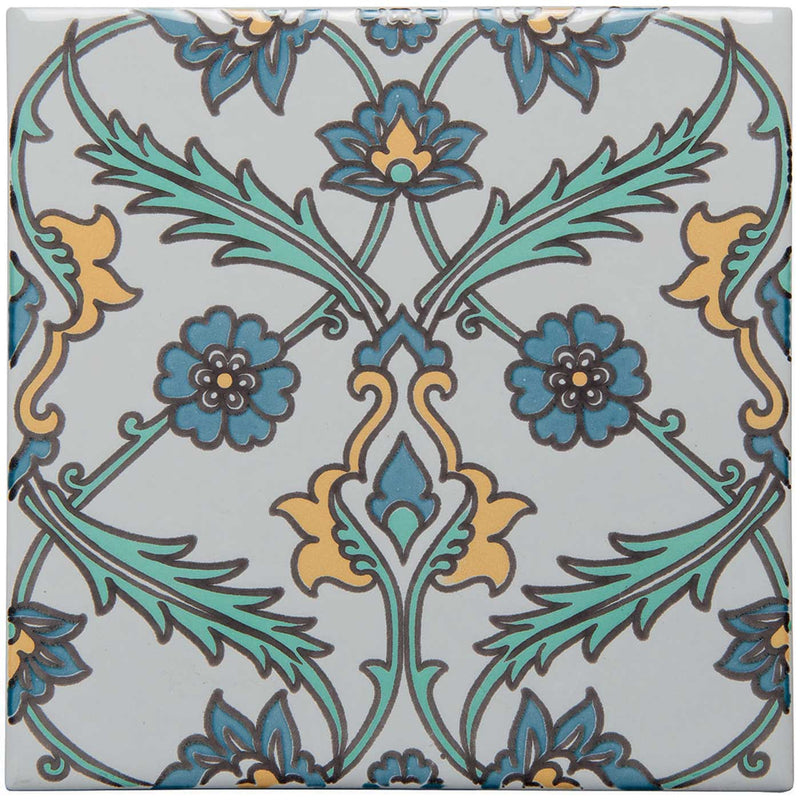 Image of Free Sample - Topkapi Yellow On Helmingham-sample-sample-Tile.co.uk