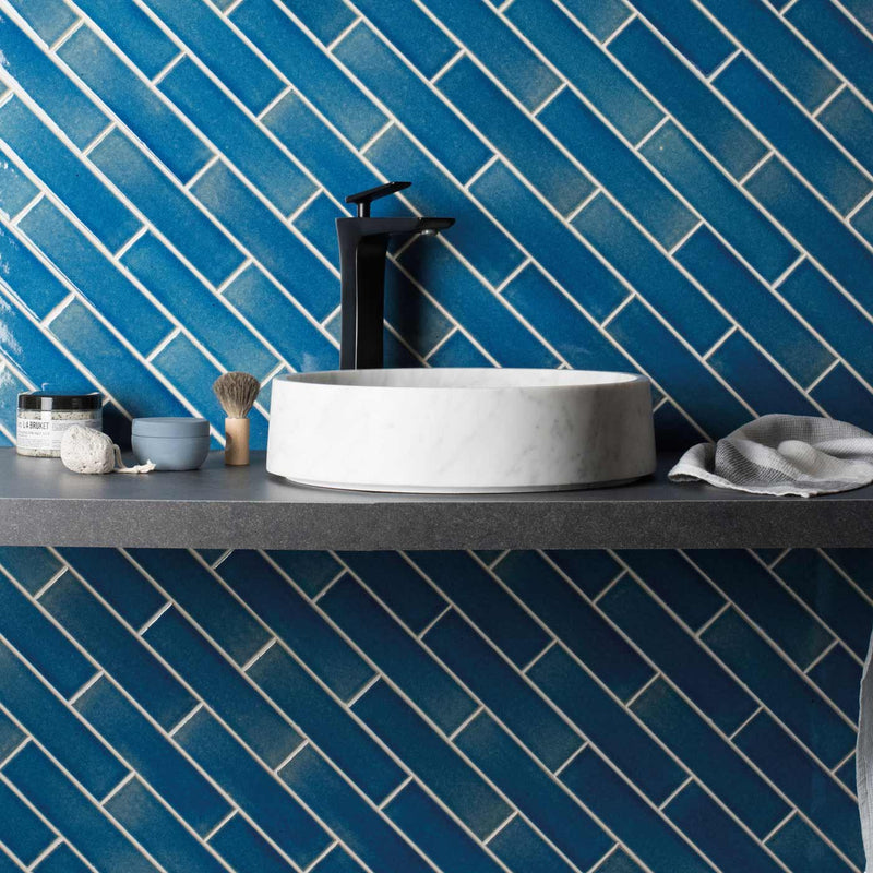 Image of Panorama Rockpool tile 6x24cm-Ceramic Wall tile-Original Style-tile.co.uk