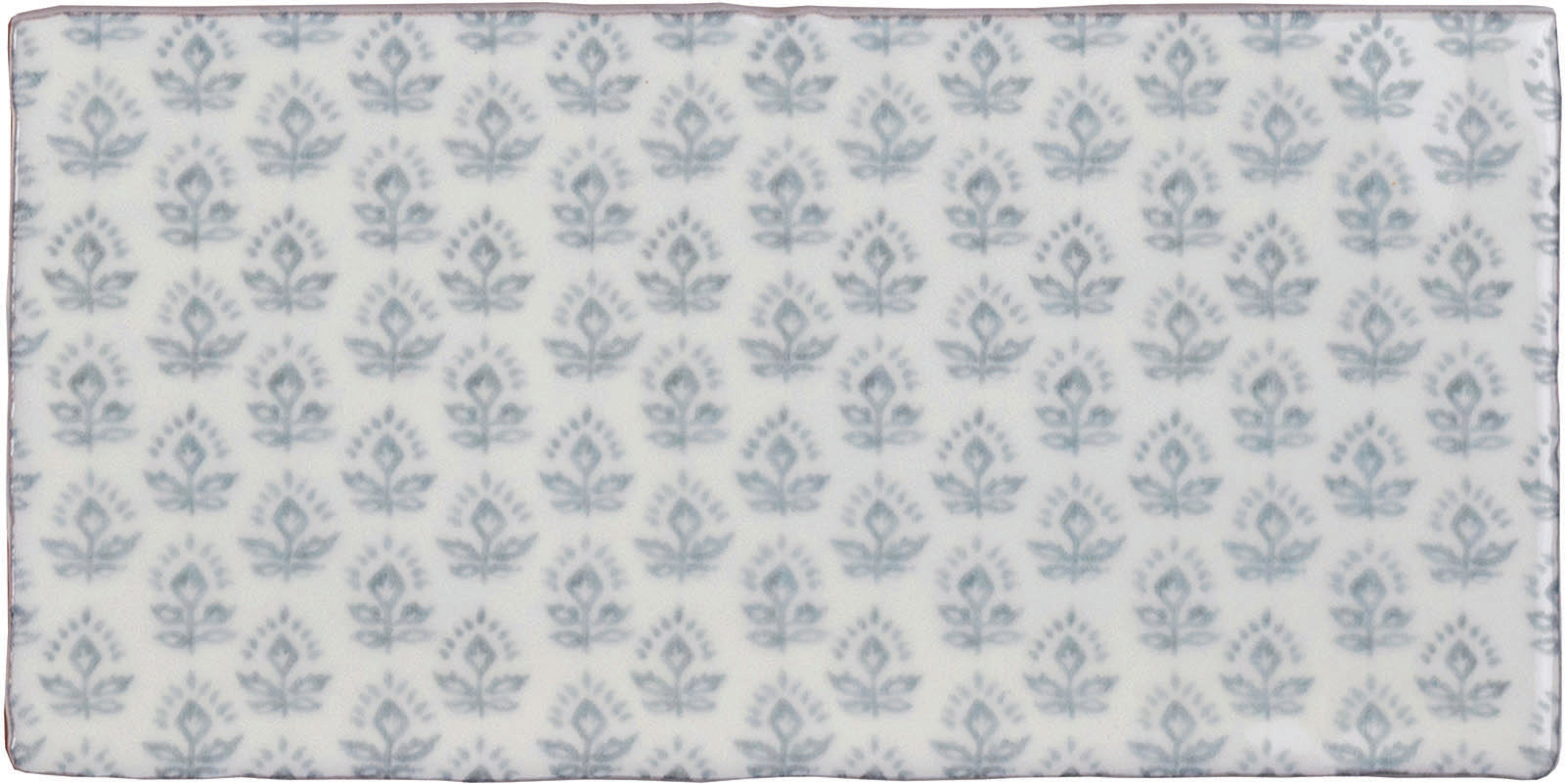 Image of Sample 10x20cm Picot French Blue Tile - Delivered separately by Original Style-sample-sample-Tile.co.uk