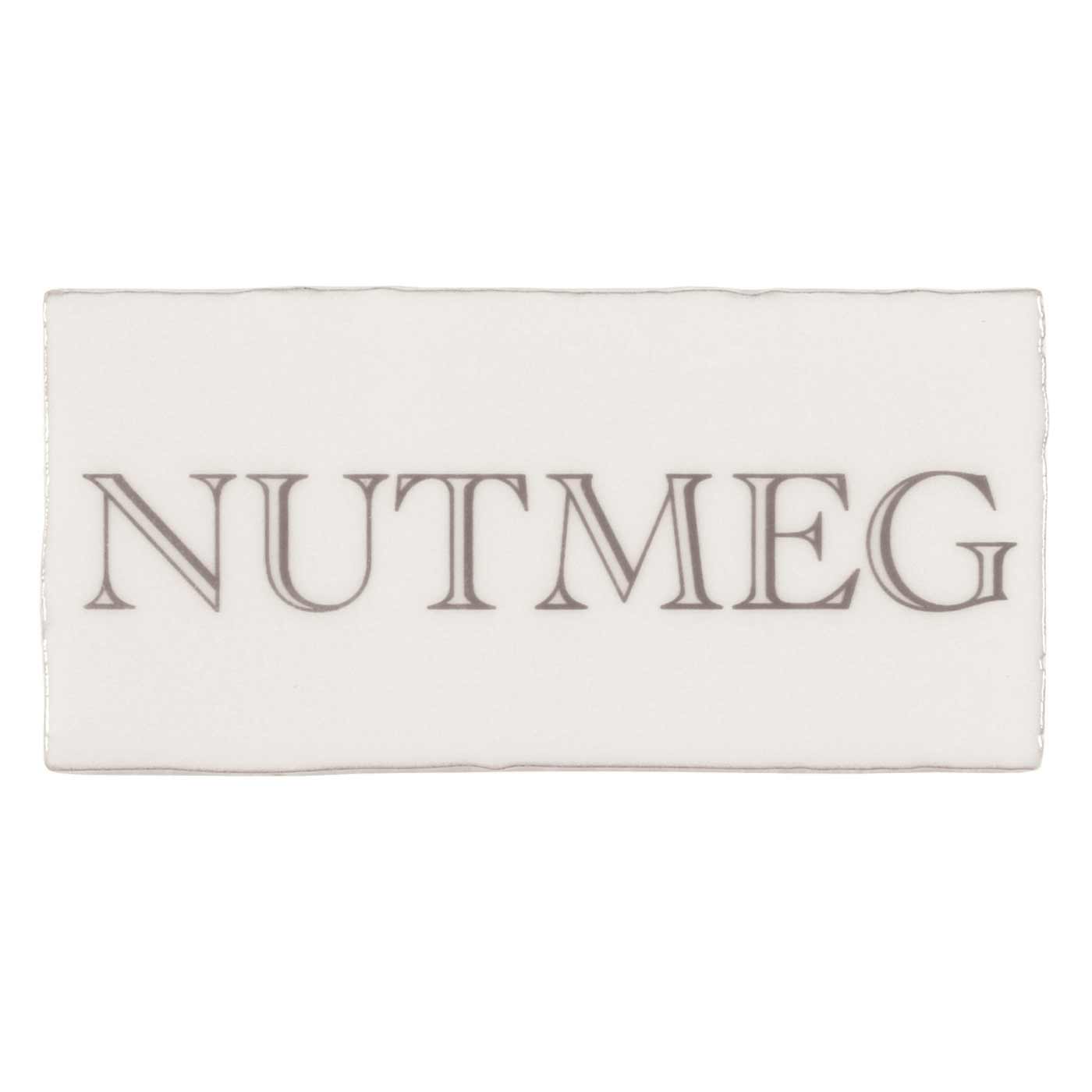 Image of Nutmeg grey on cotton tile 6.3x12.9cm-Ceramic Tiles-Original Style-Tile.co.uk