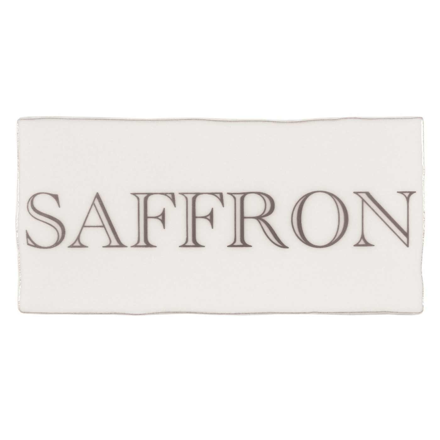 Image of Saffron grey on cotton tile 6.3x12.9cm-Ceramic Tiles-Original Style-Tile.co.uk