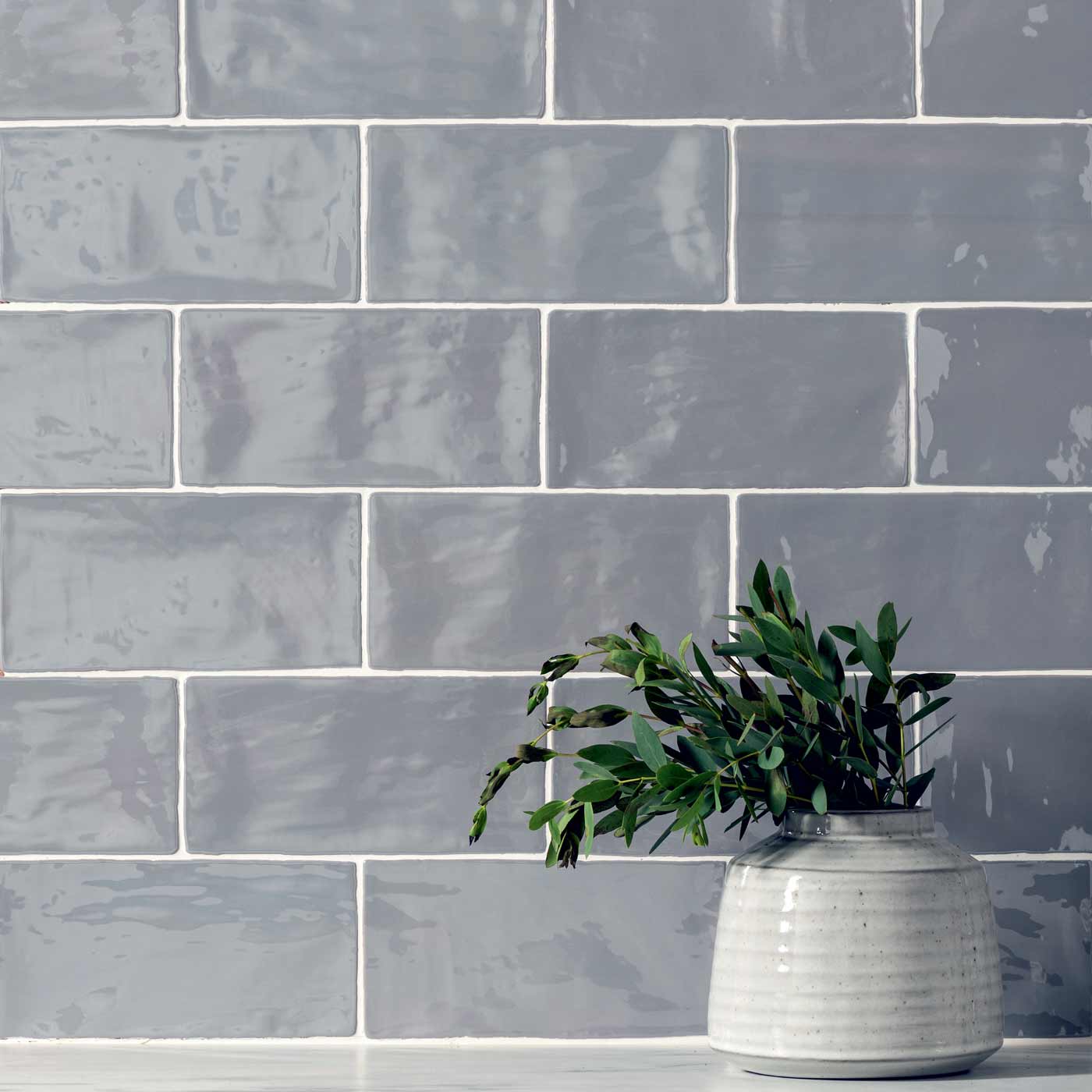 Image of Heather Brick wall tile 10x20cm-Ceramic wall tile-Original Style-tile.co.uk
