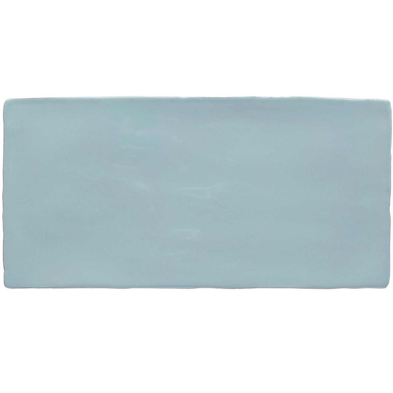 Image of Cornflower Brick wall tile 10x20cm-Ceramic wall tile-Original Style-tile.co.uk