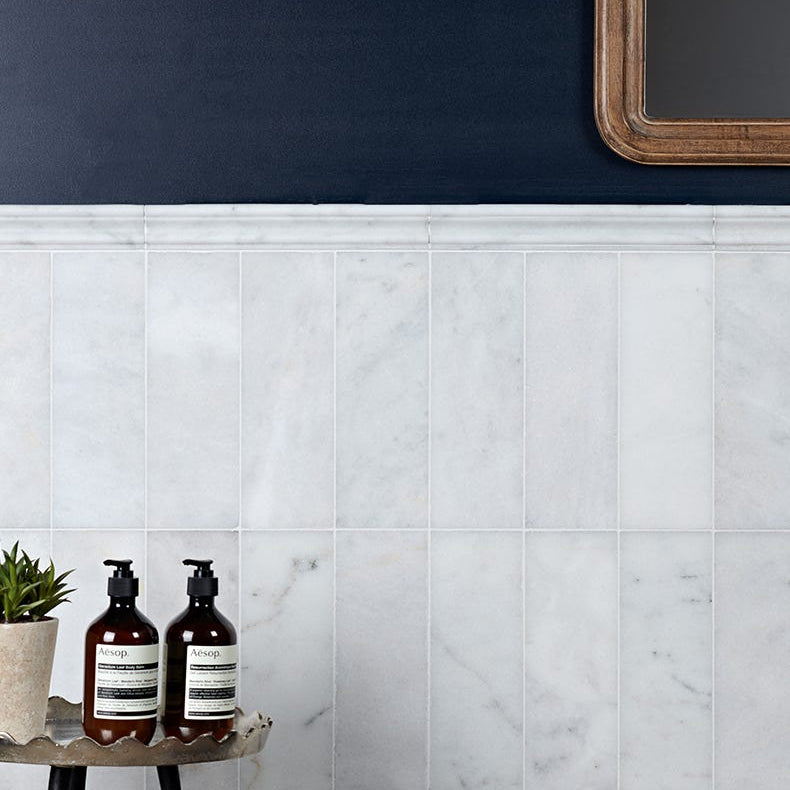 Image of Long Island Marble Brick Honed 7.5 x 15cm-Marble-Ca Pietra-Tile.co.uk