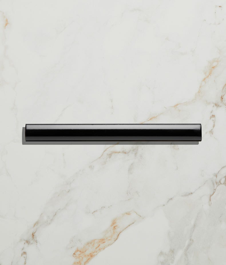 Image of Sample Swatch Architectural Black Bead tile - Delivered separately by Ca Pietra-sample-sample-Tile.co.uk