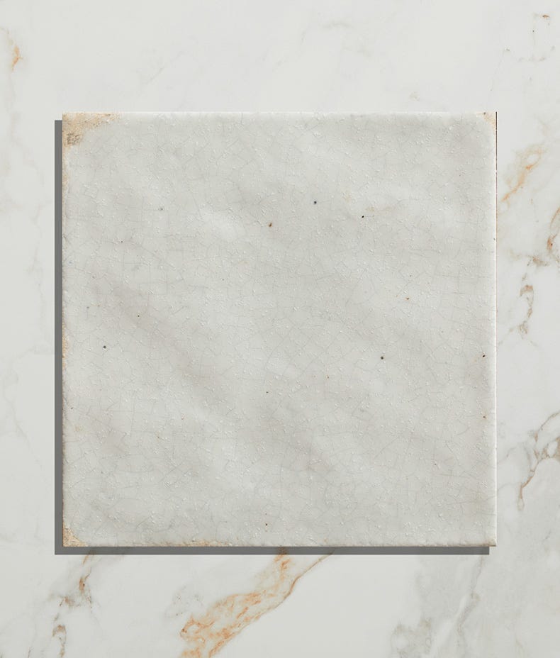 Image of Arte Italiano Blanco Porcelain - Full Tile Sample-sample-sample-Tile.co.uk