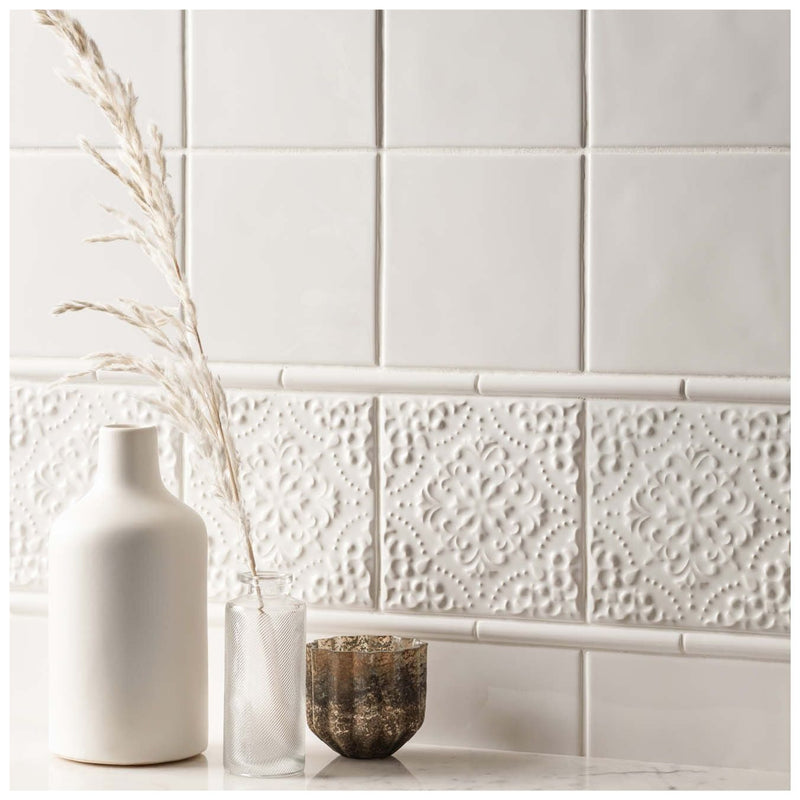 Image of Helmingham Highgrove Wall Tile 15x15cm-Ceramic wall tile-Original Style-Tile.co.uk