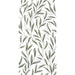 Leaf-patterned tile design with green foliage on a white background.