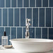 Ascot Blue Large Brick Field Tile 22.8x7.5cm-Ceramic wall tile-Original Style-Tile.co.uk