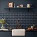 Ascot Blue Half Tile 15.2x7.5cm-Ceramic wall tile-Original Style-Tile.co.uk