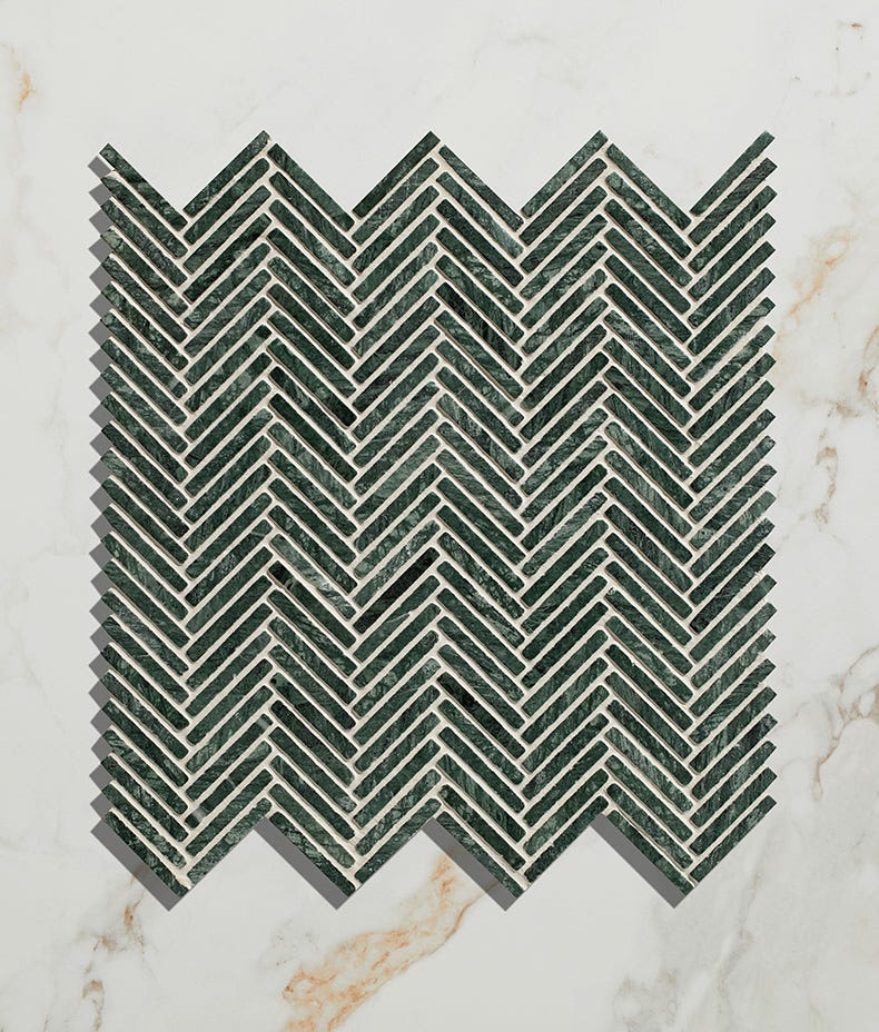 Image of Athens Amazon Marble Mosaic - Full Tile Sample-sample-sample-Tile.co.uk