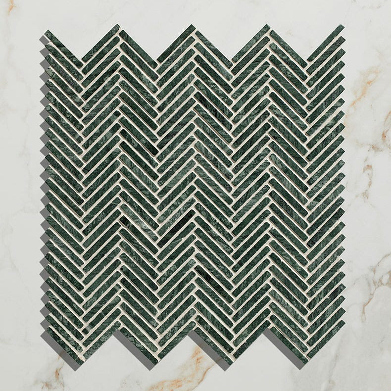 Image of Athens Amazon Marble Mosaic - 29.2 x 30.2 x 1.0cm-Ca Pietra-Tile.co.uk
