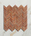 Athens Rosso Travertine Mosaic - Free Cut Tile Sample-sample-sample-Tile.co.uk