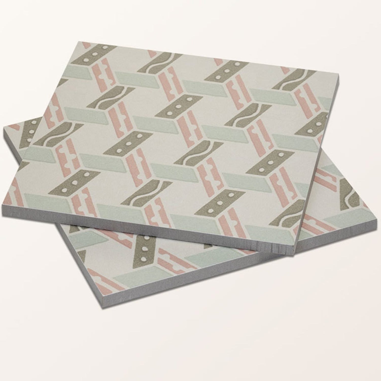 Image of Aventuras Malla Olive Porcelain - 15 x 15cm-Ca Pietra-Tile.co.uk