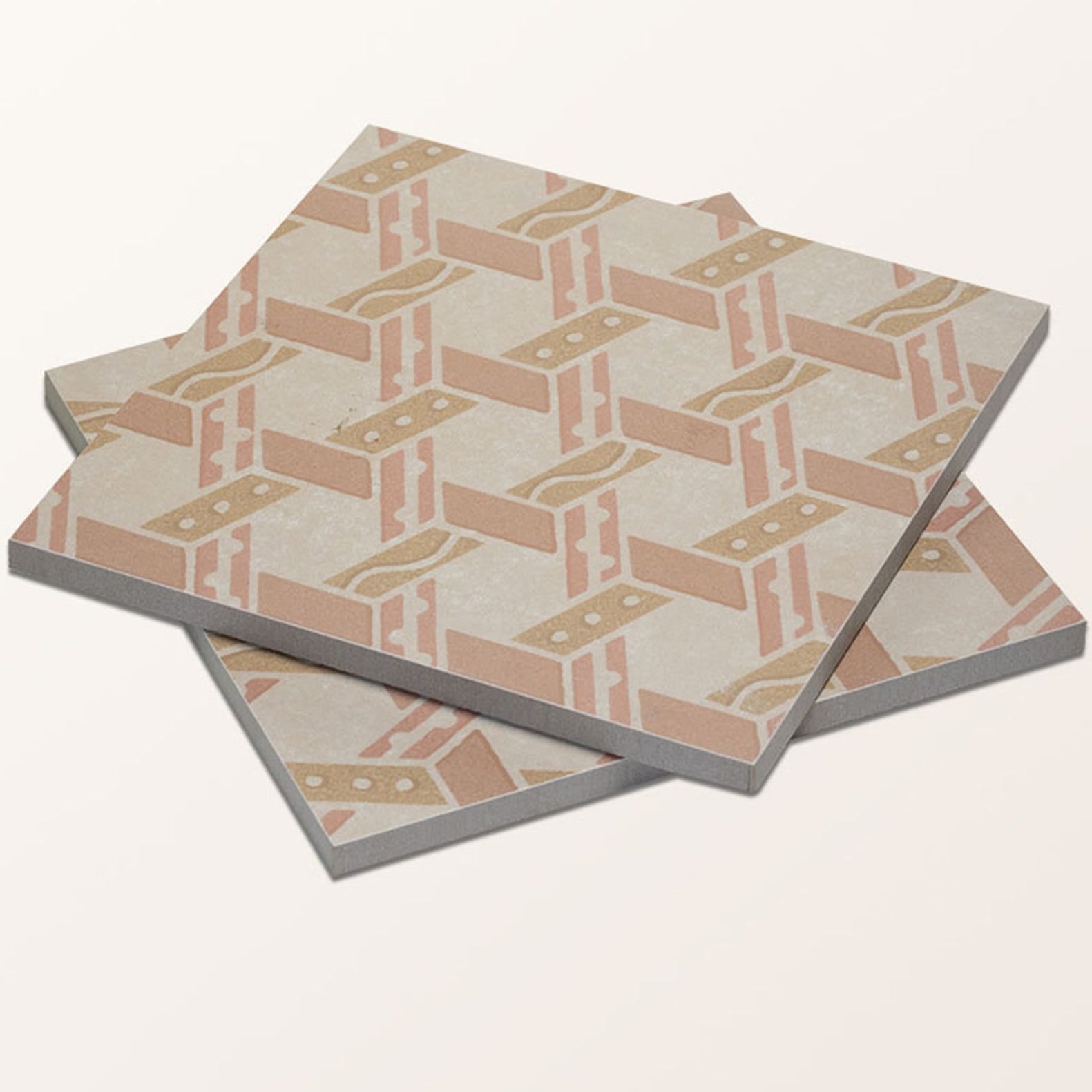 Image of Aventuras Malla Terracotta Porcelain - 15 x 15cm-Ca Pietra-Tile.co.uk