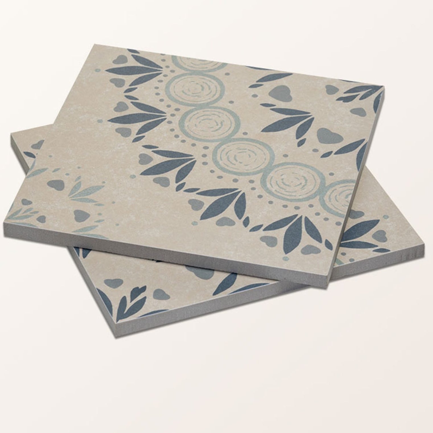 Image of Aventuras Palma Blue Porcelain - 15 x 15cm-Ca Pietra-Tile.co.uk