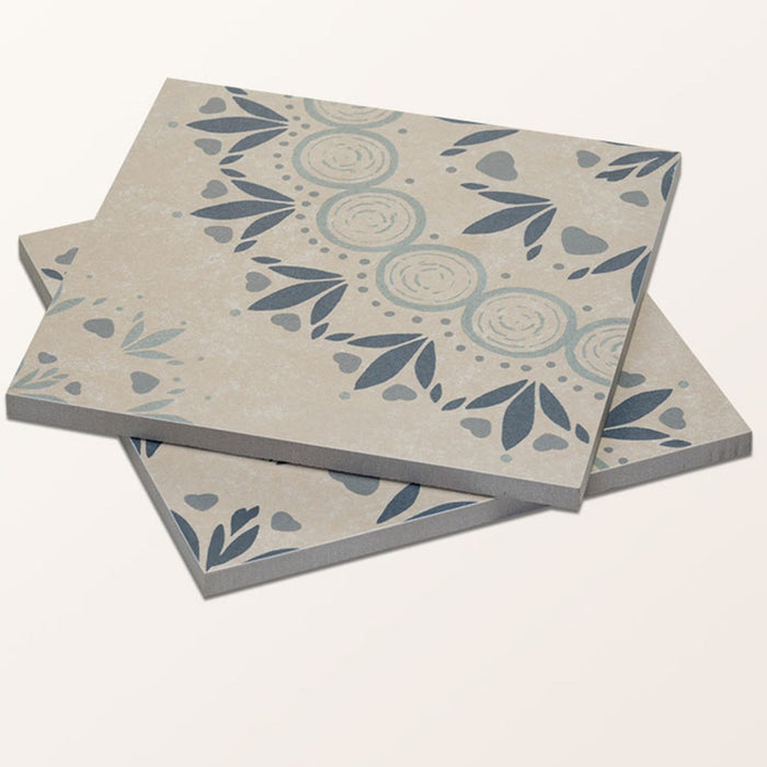 Aventuras Palma Blue Porcelain - 15 x 15cm-Ca Pietra-Tile.co.uk