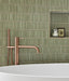 Bamboo Lustre Avocado Satin Mosaic 28.2x29.4cm-mosaic tile-Ca Pietra-Tile.co.uk