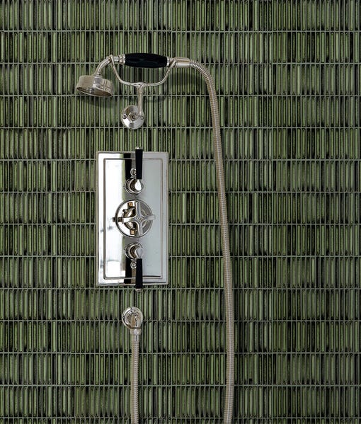 Image of Bamboo Lustre Forest Satin Mosaic 28.2x29.4cm-mosaic tile-Ca Pietra-Tile.co.uk
