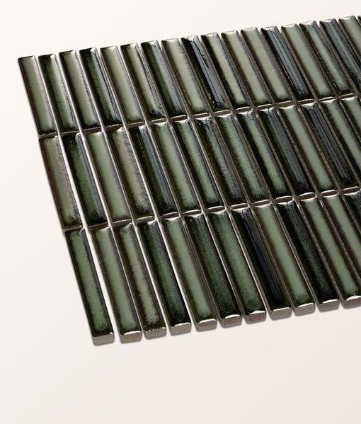 Image of Bamboo Lustre Forest Satin Mosaic 28.2x29.4cm-mosaic tile-Ca Pietra-Tile.co.uk