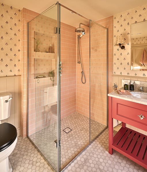 Image of Bamboo Blush Gloss Mosaic 28.4x29.5cm-mosaic tile-Ca Pietra-Tile.co.uk