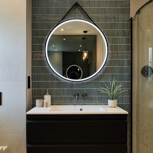 Image of Bamboo Verdigris Gloss Mosaic 28.4x29.5cm-mosaic tile-Ca Pietra-Tile.co.uk