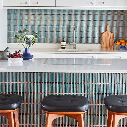 Image of Bamboo Verdigris Gloss Mosaic 28.4x29.5cm-mosaic tile-Ca Pietra-Tile.co.uk