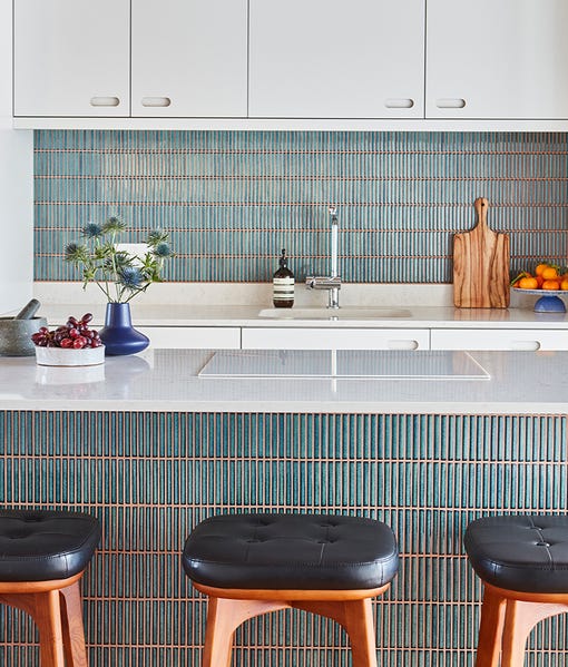 Bamboo Verdigris Gloss Mosaic 28.4x29.5cm-mosaic tile-Ca Pietra-Tile.co.uk