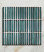 Bamboo Verdigris Gloss Mosaic 28.4x29.5cm-mosaic tile-Ca Pietra-Tile.co.uk