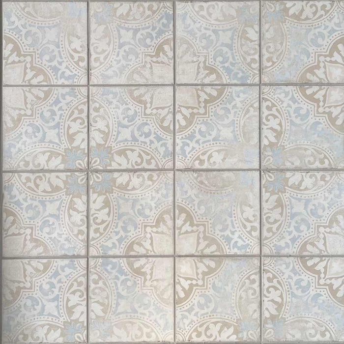 Barn Mont Decor tile 15x15cm-Pattern tile-Estudio Ceramico-Tile.co.uk