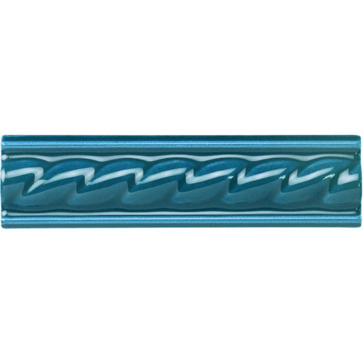 Baroque Blue Rope Dado 15.2x4cm-Ceramic Tiles-Original Style-Tile.co.uk