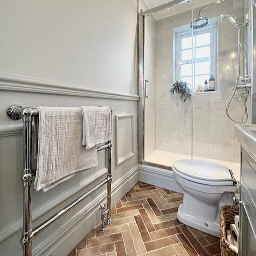Image of Brewhouse Parquet tile 6.2x25cm-Porcelain tile-Ca Pietra-Tile.co.uk