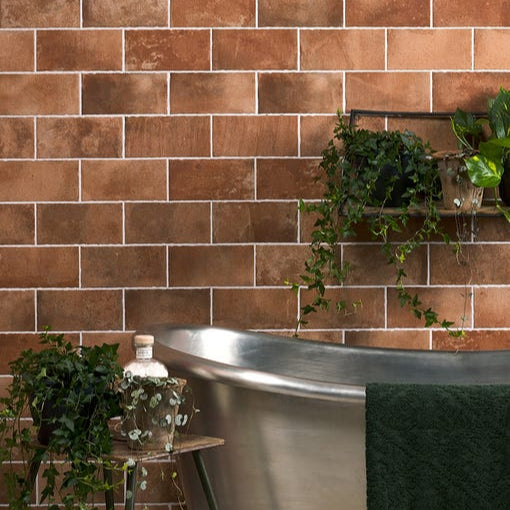 Image of Brewhouse Brick tile 11x22.5cm-Porcelain tile-Ca Pietra-Tile.co.uk