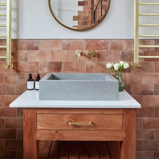 Image of Brewhouse Brick tile 11x22.5cm-Porcelain tile-Ca Pietra-Tile.co.uk