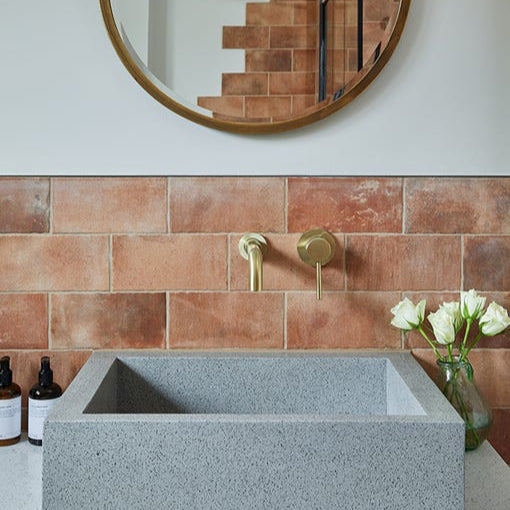Image of Brewhouse Brick tile 11x22.5cm-Porcelain tile-Ca Pietra-Tile.co.uk
