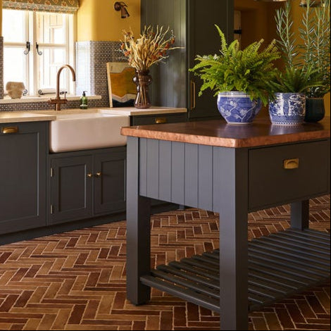 Image of Brewhouse Parquet tile 6.2x25cm-Porcelain tile-Ca Pietra-Tile.co.uk