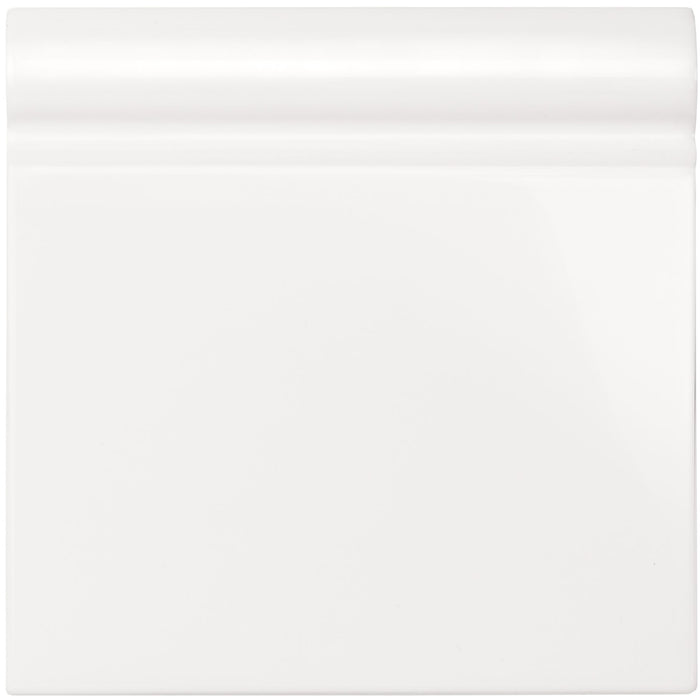 Paid Sample - Brilliant White Skirting Tile - Delivered separately by Original Style-sample-sample-Tile.co.uk