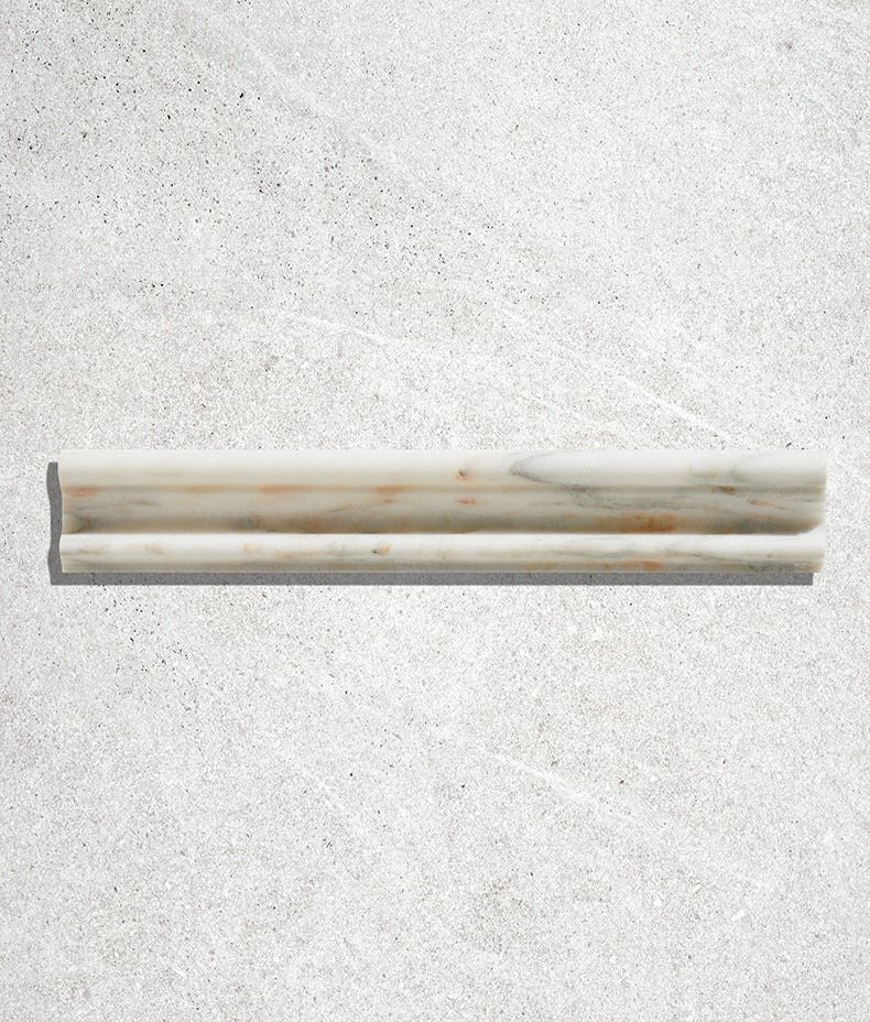 Image of Palazzo Oro Honed Moulding 30.5 x 5 x 5.0cm-Ca Pietra-Tile.co.uk