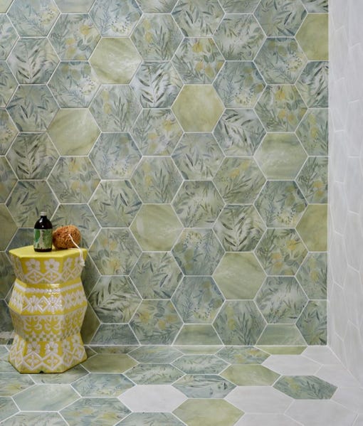 Image of Capri Porcelain 24.5 x 21.5 x 0.8cm-Ca Pietra-Tile.co.uk