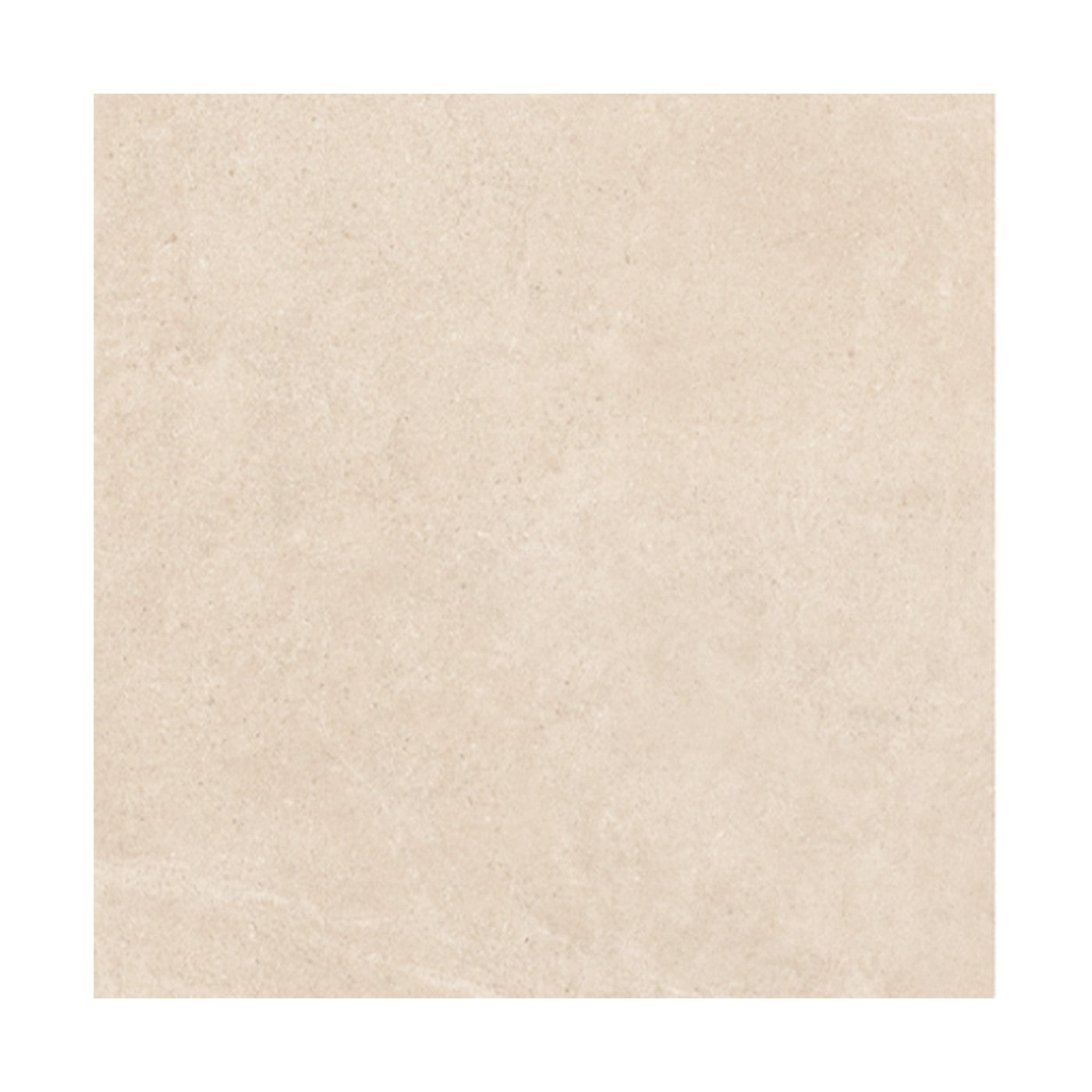 Image of A square beige tile with a subtle stone-like texture, centered on a white background.